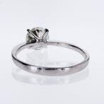 Zonder minimumprijs - Verlovingsring - 14 karaat Witgoud -