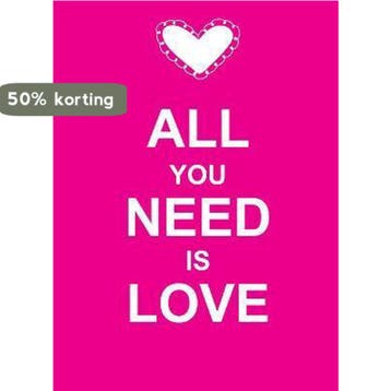 All You Need Is Love 9781849531306 Summersdale, Verzenden, Summersdale