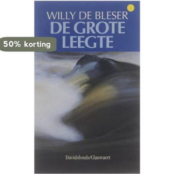 De grote leegte / Davidsfonds/Clauwaert-novelle W. de Bleser, Verzenden, Zo goed als nieuw, W. de Bleser
