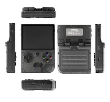 Anbernic RG35XX Plus Transparant Black (Nieuw) (Zonder Accu), Ophalen of Verzenden, Nieuw