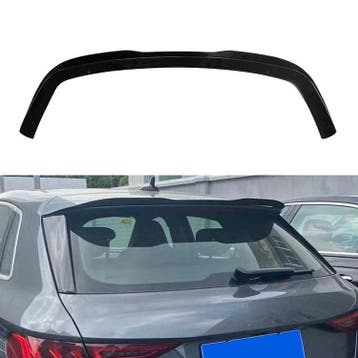 Carnamics Achterspoiler | Audi A3 Sportback 20- 5-d |  zwart, Verzenden