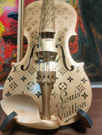 fp pop art - Louis vuitton Violon et Capsule 60cm Full Gold