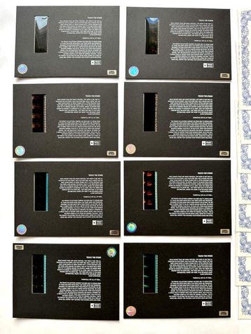 Harry Potter – Rare Complete Saga Set of 8 Mounted 35mm Film, Nieuw