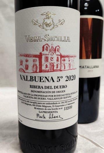 2020 Vega Sicilia, Valbuena 5º Año & 2013 Compañía Telmo