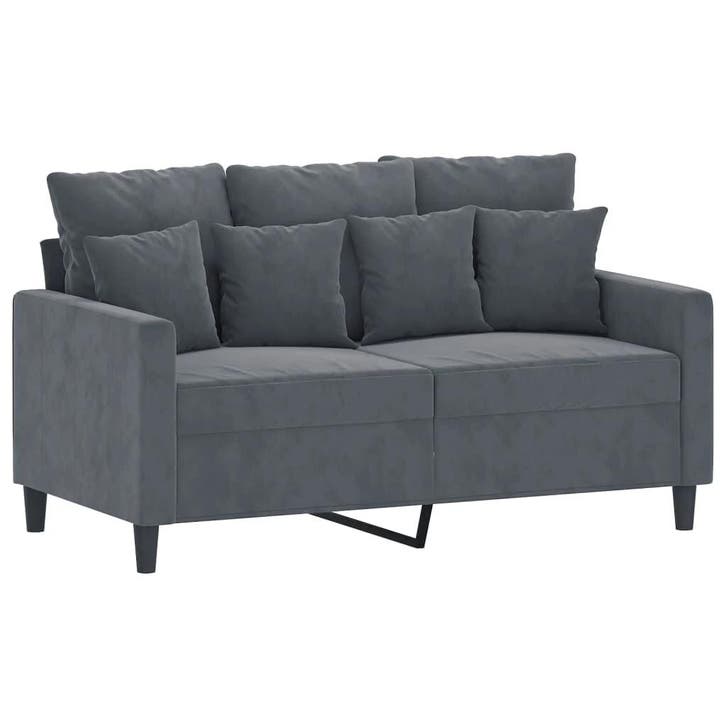 Design Bank Donkergrijs | 67% korting - Retour deal!, Huis en Inrichting, Zetels | Zetels, Minder dan 150 cm, 75 tot 100 cm, Rechte bank