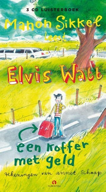 Manon Sikkel leest Een koffer met geld / Elvis Watt / 2, Verzenden, Zo goed als nieuw, Manon Sikkel