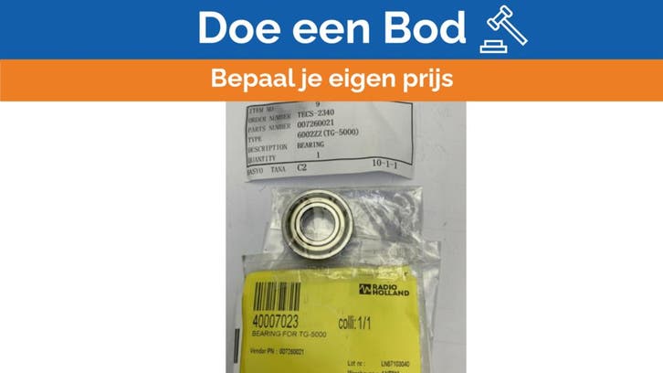 Bieden: Tokyo Keiki Bearing for TG-5000 Gyrocompass 0072600, Watersport en Boten, Bootonderdelen, Ophalen of Verzenden