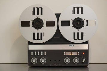 Revox - A77 Mk4 - 3-moteurs / 4-pistes / bobines MAXELL Pont