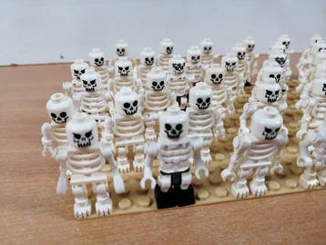 Lego - Minifigures - Skeletten 50 stuks - 1990-2000, Nieuw