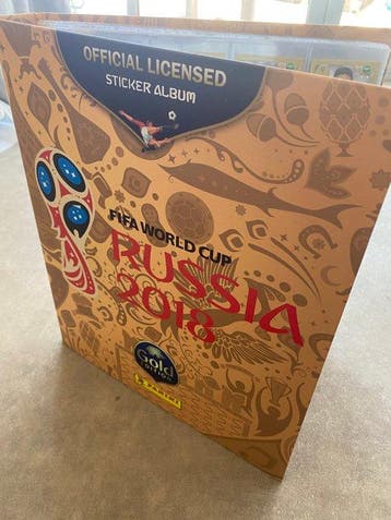 2018 World Cup Russia Swiss Gold Panini Avec certificat