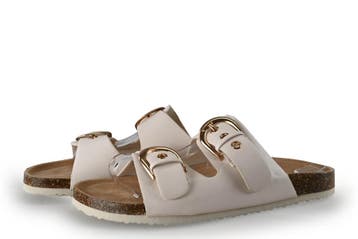 Studio London Slippers in maat 42 Wit, Kleding | Dames, Schoenen, Slippers, Verzenden, Zo goed als nieuw, Wit