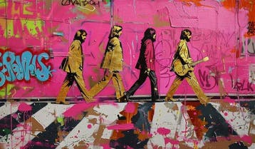 Dine Chanima (XX-XXI) - Beatles Graffiti, Antiek en Kunst