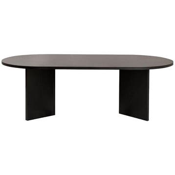 Evila Modern Black Coffee Table, 119 X 60 X 40 Cm 100%, Verzenden, Nieuw, 50 tot 100 cm, Scandinavisch