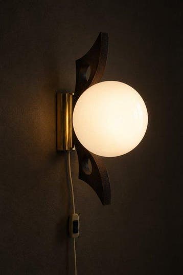 Szarvasi Factory - Wandlamp - Opaline glas - Een vintage