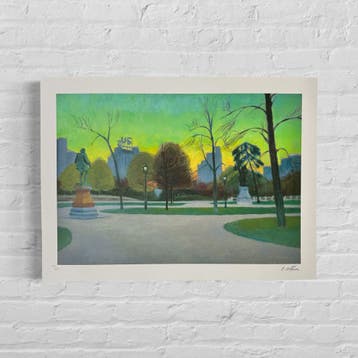 Edward Hopper Shakespeare at Dusk Lithografie Arches 300gsm