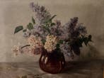 Österreichische Schule (XIX-XX) - Still life of lilacs in a
