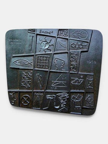 Erich Fritz Reuter (1911–1997) - Wandbord - Gietijzer
