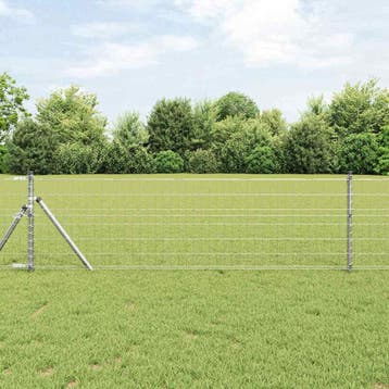 vidaXL Euro Hek 0,8 x 25 m PVC-gelaagd ijzer, Verzenden