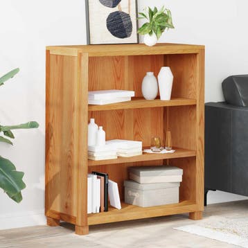 vidaXL Kast met opslag Bruin 80 x 35 x 95 cm Massief, Verzenden, Nieuw