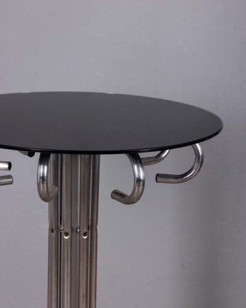 Bijzettafel - Glas, Metaal, Marmer