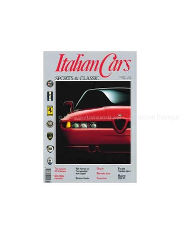 1991 ITALIAN CARS SPORTS & CLASSIC MAGAZINE ENGELS 05, Ophalen of Verzenden, Nieuw