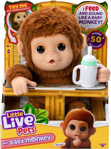 Little Live Pets - My Baby Monkey Mango - Interactieve, Verzenden, Nieuw