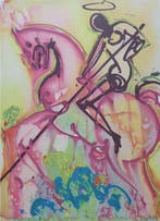 Salvador Dali (1904-1989) - Saint-Georges, Antiek en Kunst