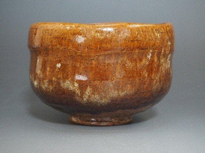 Ohi ware (Ame-Raku) - by Nakamura Choami1896-?), Antiquités & Art, Antiquités | Autres Antiquités