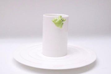 Alessi - Toyo Ito - Koffiekopje - Kaeru - Beenderporselein -