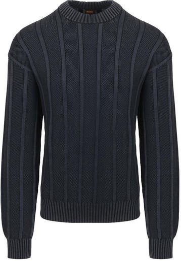 BOSS Trui Kaktus Navy maat Maat 52/54 (L) Heren, Vêtements | Hommes, Pulls & Vestes, Verzenden