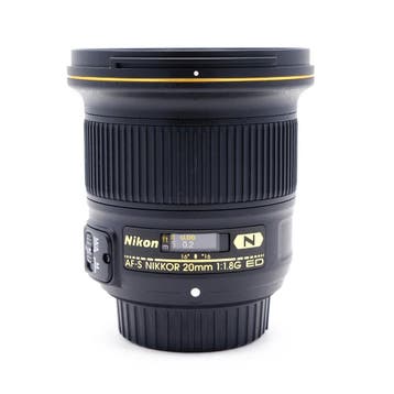 Nikon 20mm F1.8G ED AF-S Nikkor Objectief (Occ), Ophalen of Verzenden, Groothoeklens