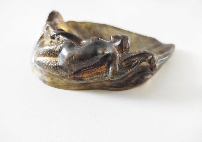 Paul Vannier (1880-1940) - sculptuur, Sirène au coquillage -, Antiek en Kunst, Kunst | Designobjecten