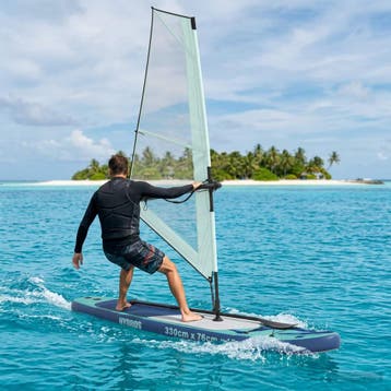 vidaXL Opblaasbare SUP Board met Zeil HYDROS 330 x 76 x 15, Verzenden