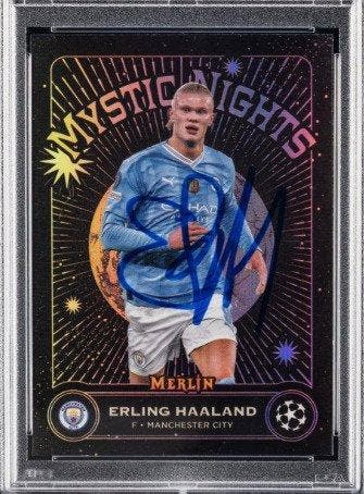 2023 Topps Merlin - Erling Haaland - Autograph - PSA - 1