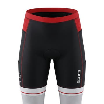 ZONE3 MENS LAVA SHORTS Short Zwart / Rood (AAA), Ophalen of Verzenden, Nieuw