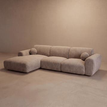 Hoeksalon Nova €1499! Beige, Terra, Groen, Taupe en Roze, Huis en Inrichting, Verzenden, Hoekbank, Driepersoons, 300 cm of meer