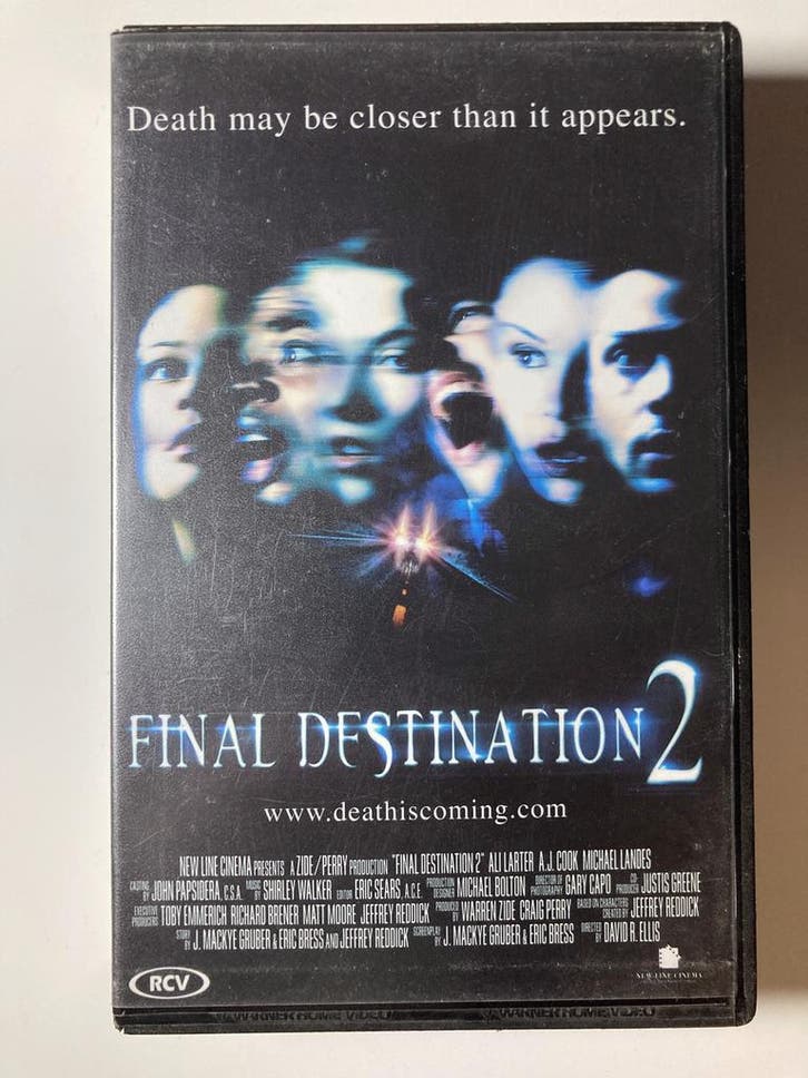 FINAL DESTINATION 2 (EX RENTAL) (VHS), Cd's en Dvd's, VHS | Film, Gebruikt