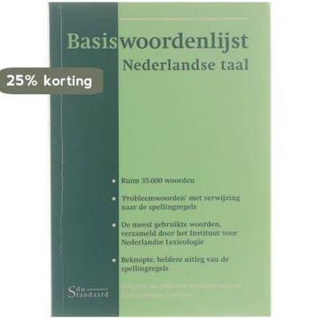 BASISWOORDENLIJST NEDERLANDSE TAAL 9789075566765 VAN DE POL, Verzenden, Gelezen, VAN DE POL