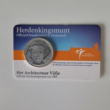 Nederland. 5 Euro 2008/2019 (10 stuks) (Zonder minimumprijs)