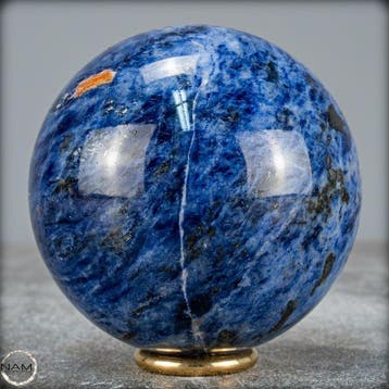Natuurlijke sodaliet Sphere, Brazilië- 543.39 g, Antiek en Kunst