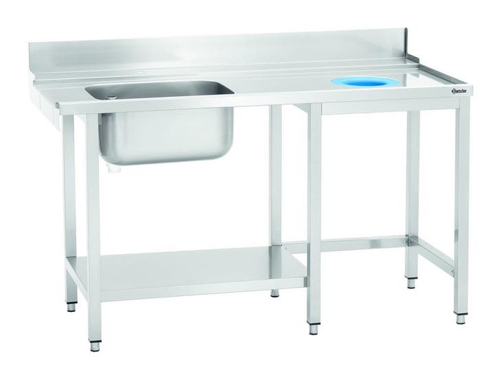 Aanvoertafel KTS5000 | 1 spoelbank links | Onderschap en, Articles professionnels, Horeca | Équipement de cuisine, Envoi