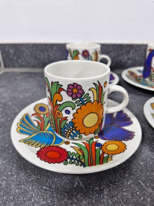 Villeroy & Boch - Christiane Reuter - Koffie- en theeservies, Antiquités & Art, Antiquités | Meubles | Tables