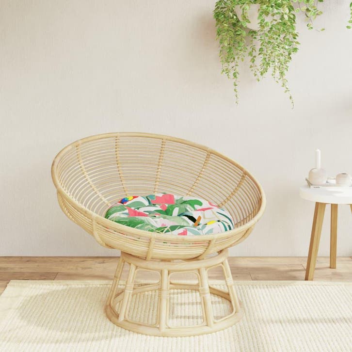 vidaXL Kussen rond Ø 60x11 cm oxford stof meerkleurig, Huis en Inrichting, Woonaccessoires | Kussens, Nieuw, Verzenden