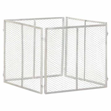 vidaXL Compostbak 85x85x70 cm gegalvaniseerd staal, Verzenden, Nieuw