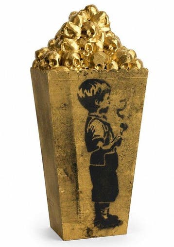 Daluxe Art - 1999 • Dream Big Dreams Popcorn Sculpture