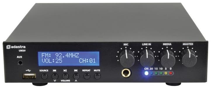 Refurbished Adastra UM30 100v Versterker Met Bluetooth En, Audio, Tv en Foto, Luidsprekerboxen