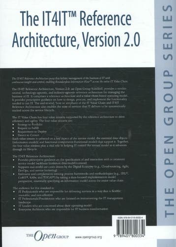 The IT4IT™ Reference Architecture, Version 2.0 / The open, Verzenden