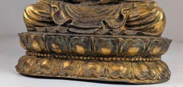 Guanyin Bodhisattva Boeddhabeeld - Brons - China (Zonder