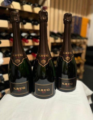2011 Krug, Vintage - Champagne - 3 Bouteilles (0,75 L)