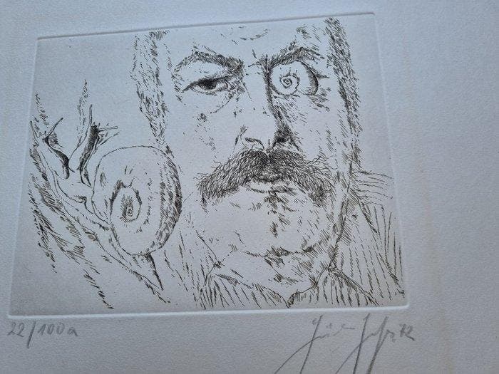 Günter Grass (1927-2015) - ohne Titel, Antiquités & Art, Antiquités | Autres Antiquités